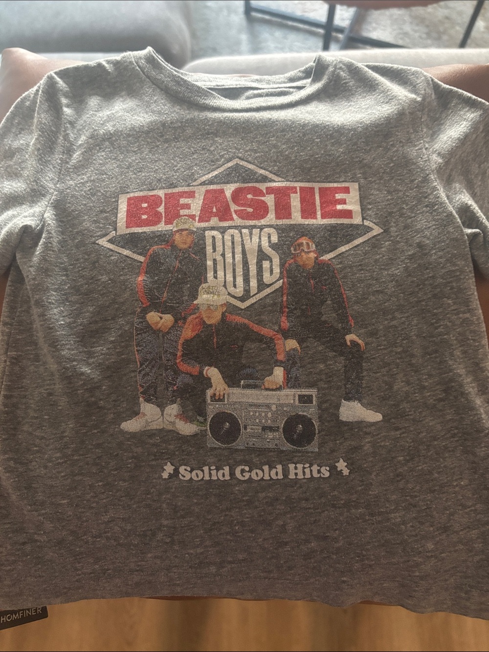 Beastie Boys *Solid Gold Hits* 18M Gray Tee